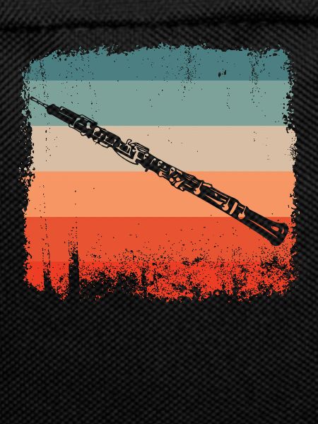 Clarinet Player Retro Clarinet Silhouette