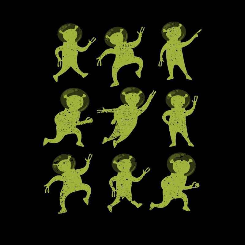 Dancing Aliens Dance Challenge Funny