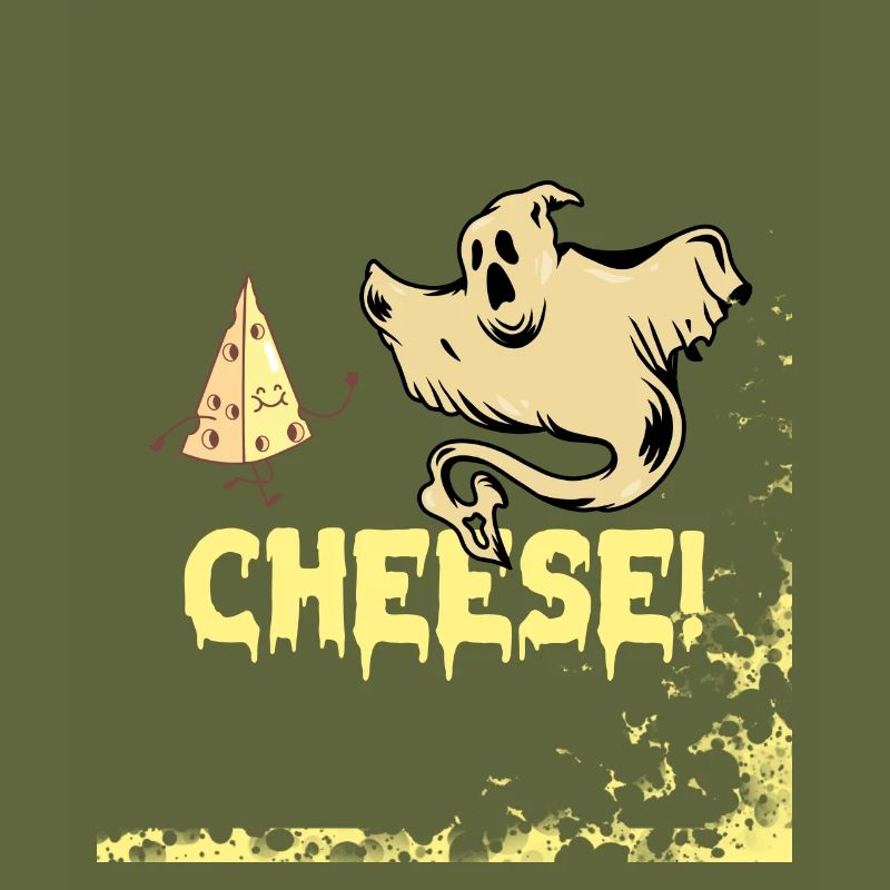 Spooky Ghost Cheese