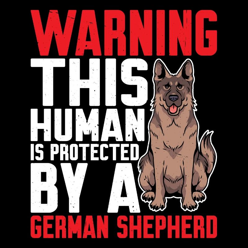 This Human Is Protected By A German Shepherd 5