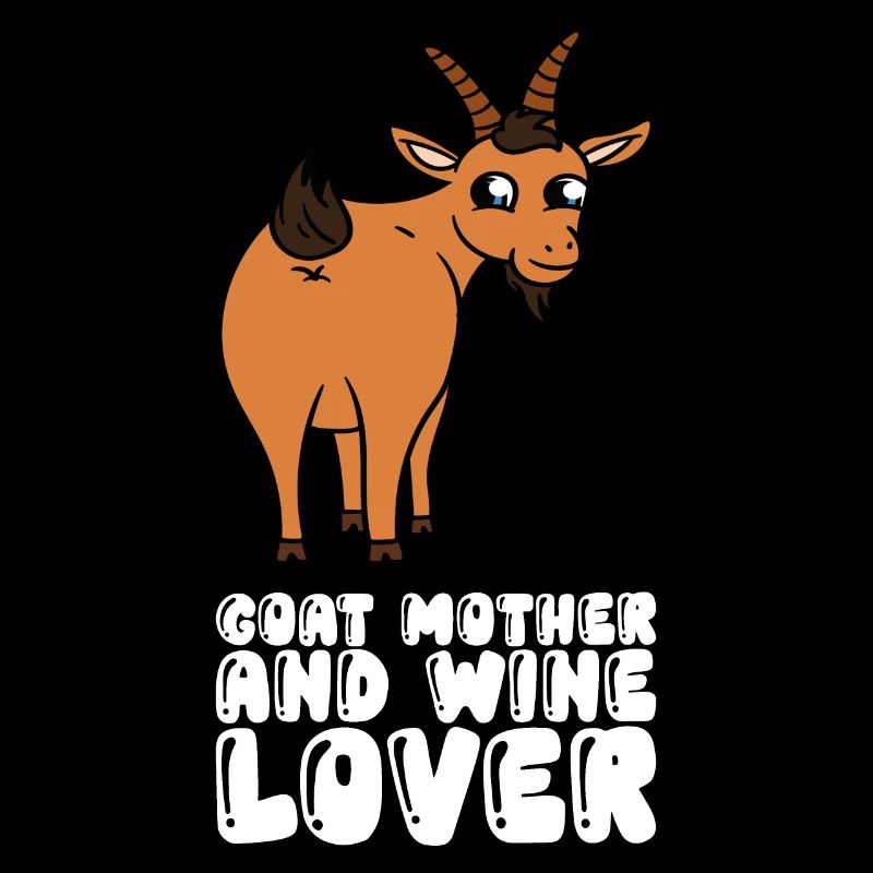 Mère chèvre et amoureuse du vin