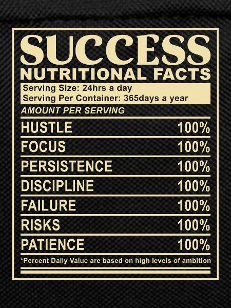 Success Funny Success Nutritional Table