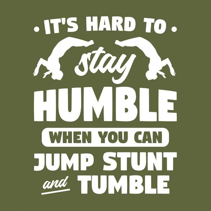 Il est difficile de rester humble quand vous pouvez sauter une cascade A