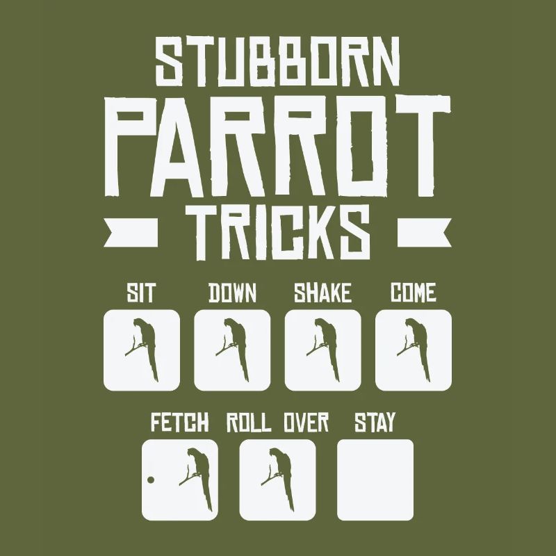 Ara Birdnerd Pet Tricks Perroquet persistant