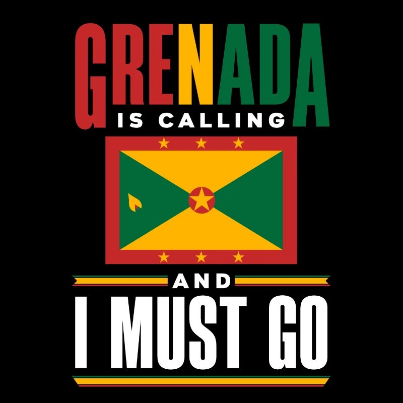 Grenade Grenade Grenade Drapeau Grenadien Grenade Est