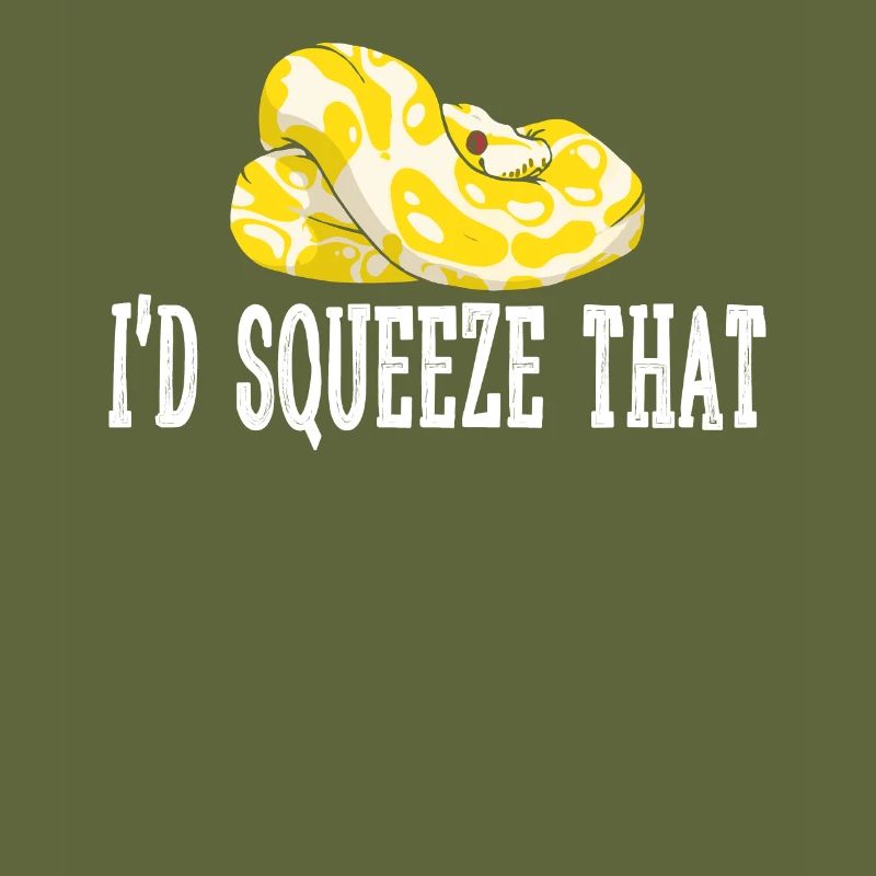 Banana Ball Python I'D Squeeze That