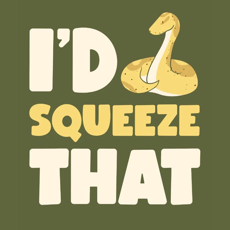 Banana Ball Python I'D Squeeze That