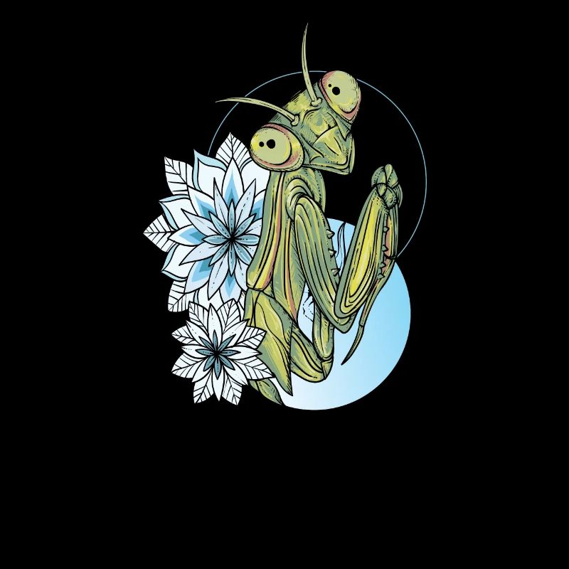 Praying Mantis I Mantis Insect Motif