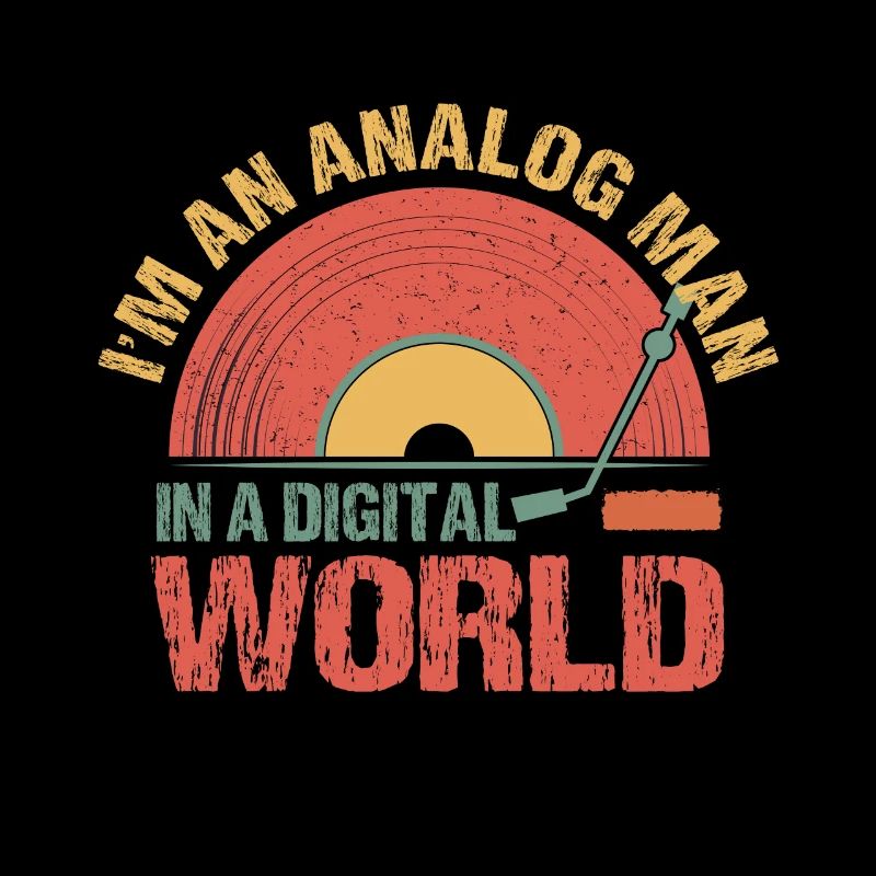 Ich Bin Ein Analoger Mann In Einer Digitalen Welt
