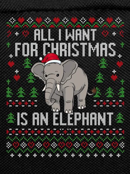 Weihnachten Elefanten Weihnachtspullover Elefant