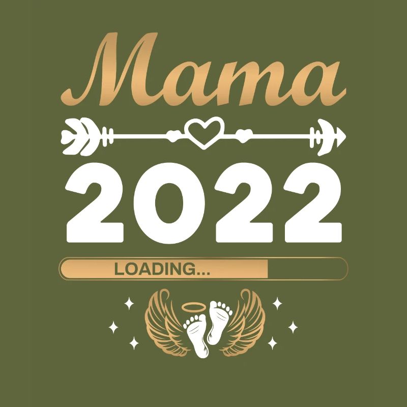Mama 2022 Laden Mutter Muttertag Werdende Mama Loa
