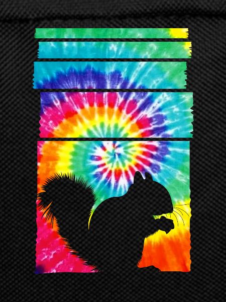 Squirrel Hippie Tie Dye