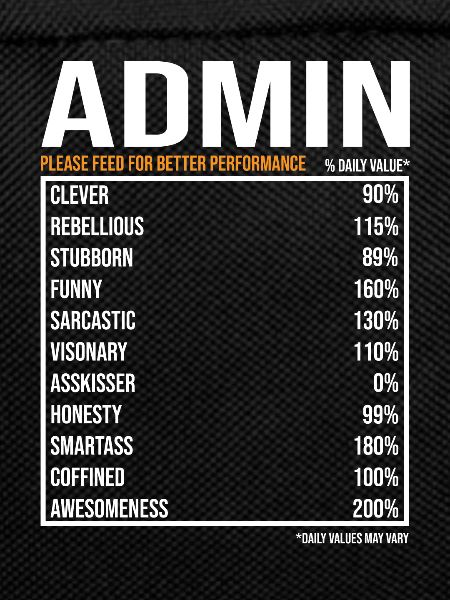 Admin Daily Funny Admin