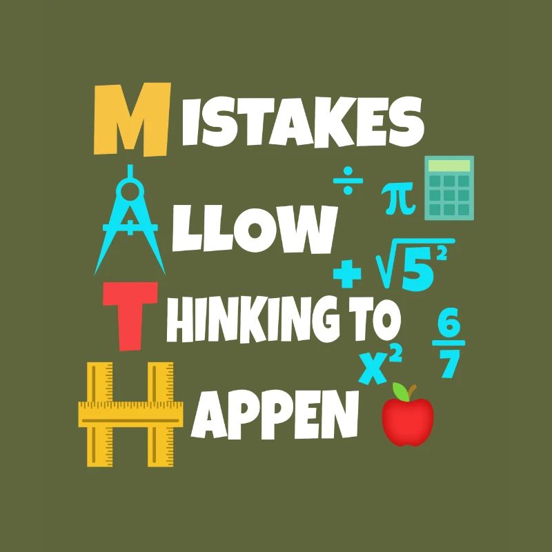 Dear math grow up and solve your own problems
