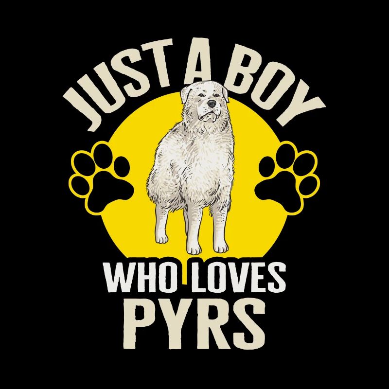 Grandes Pyrénées Juste un garçon qui aime les Pyrénées