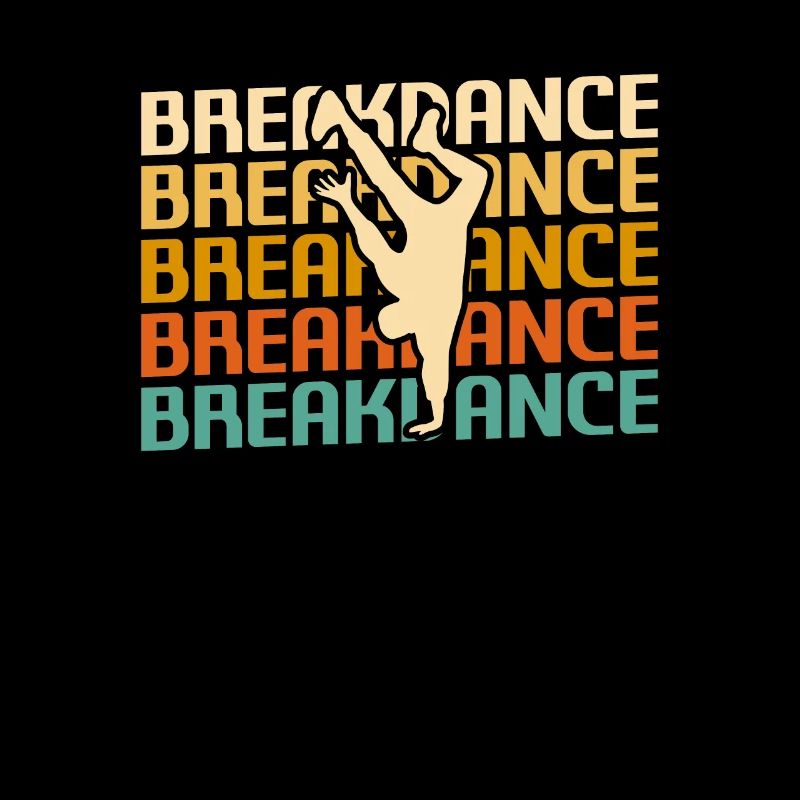 Rétro Vintage Classique Breakdance Breakdance
