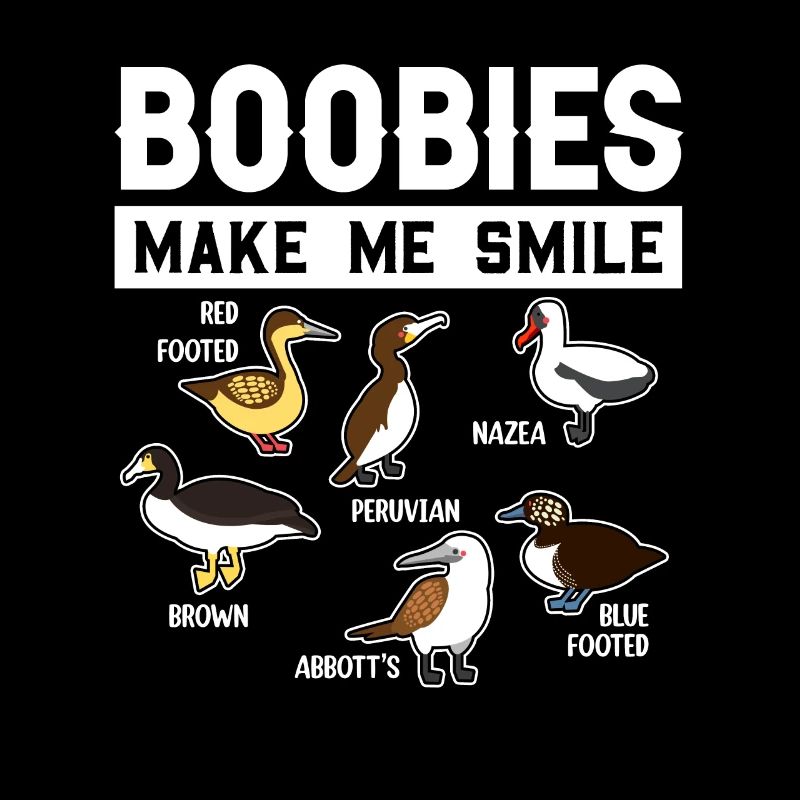 Funny Booby Seabirds Collection