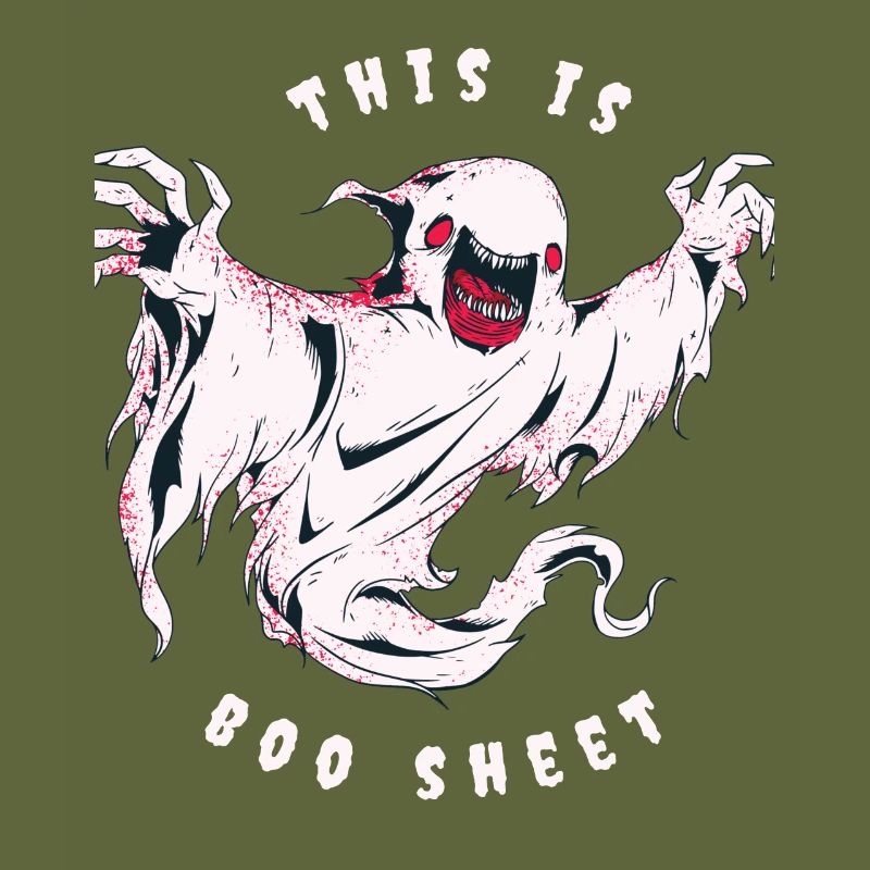 This Is Boo Sheet Halloween Ghost