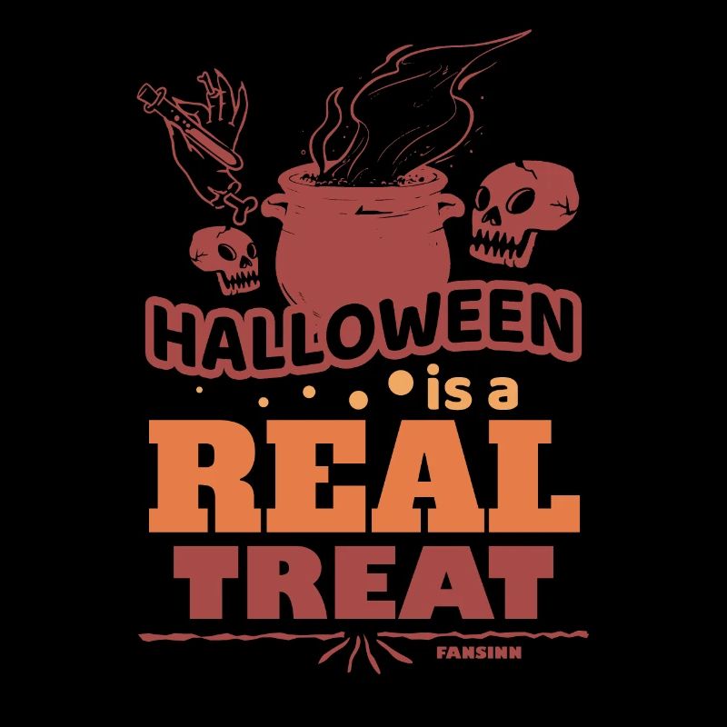 Halloween Witch Skull