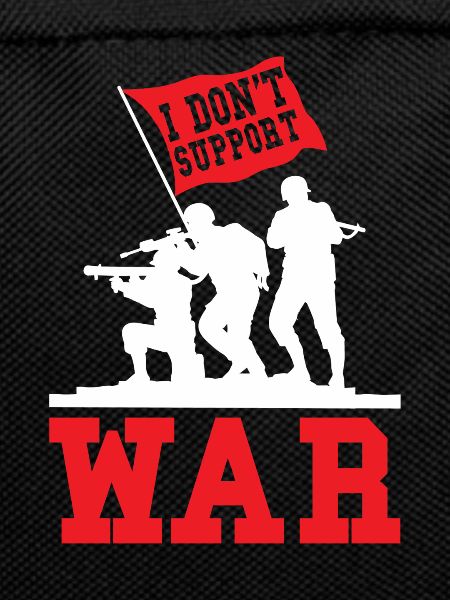 Pacifist Peace Anti-War Saying