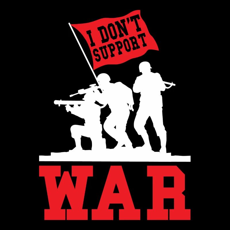 Pacifist Peace Anti-War Saying