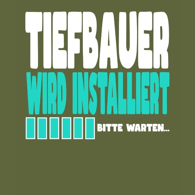 Tiefbauer wird installiert