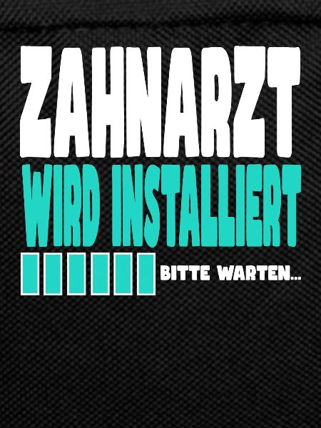 Zahnarzt wird installiert