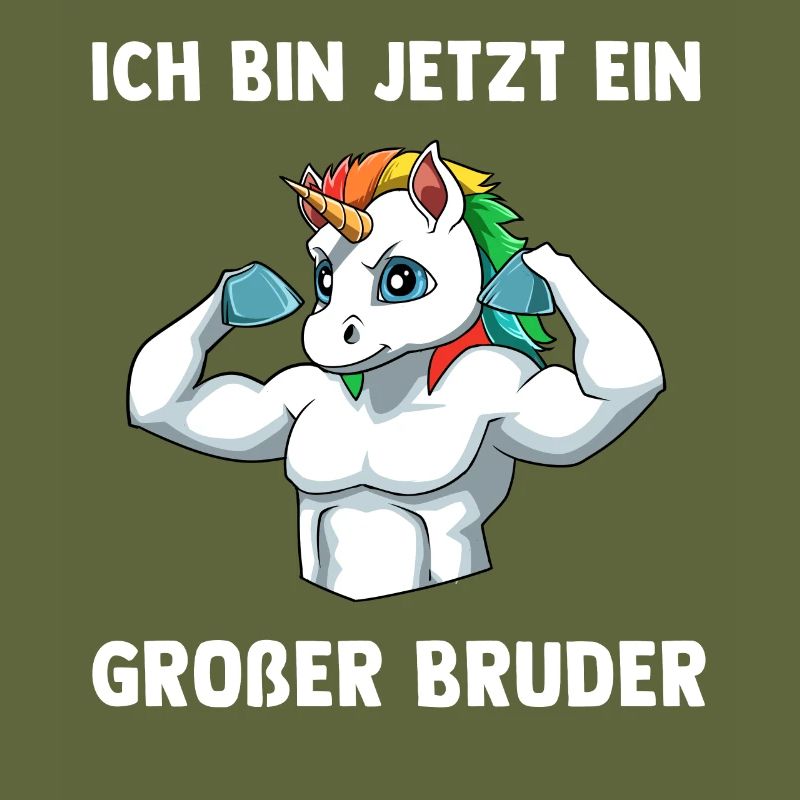 Starkes Einhorn Großer Bruder - Ich bin ein Großer
