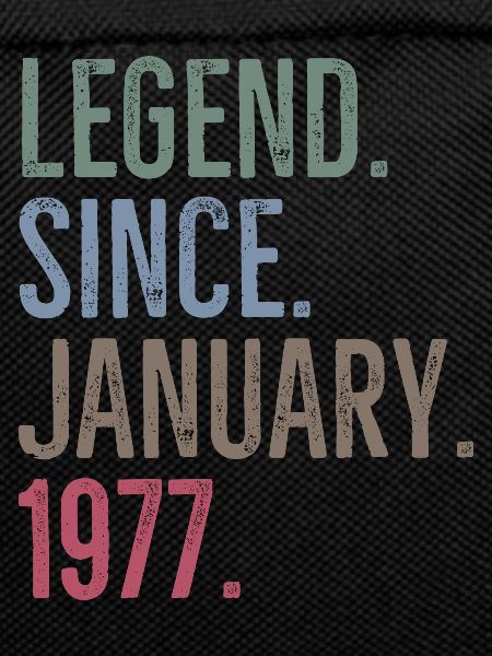 Legend Since January 1977