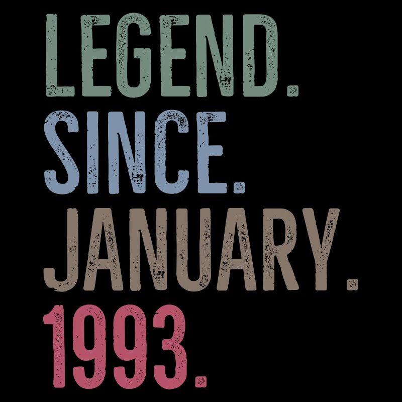 Legend Since January 1993
