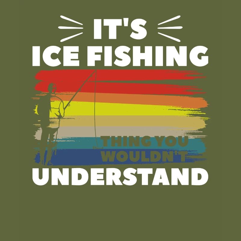 C’est la pêche sur glace que vous ne comprendriez pas pêcheur