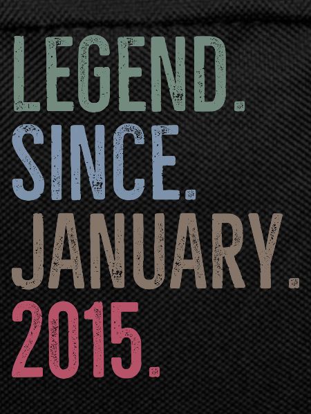 Legend Since January 2015