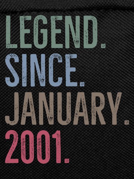 Legend Since January 2001