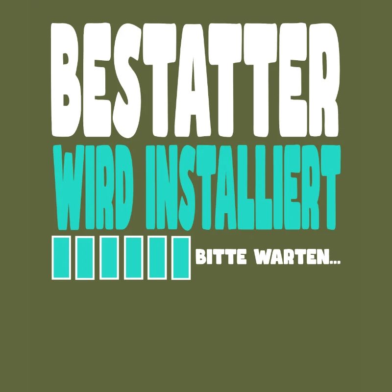 Bestatter wird installiert