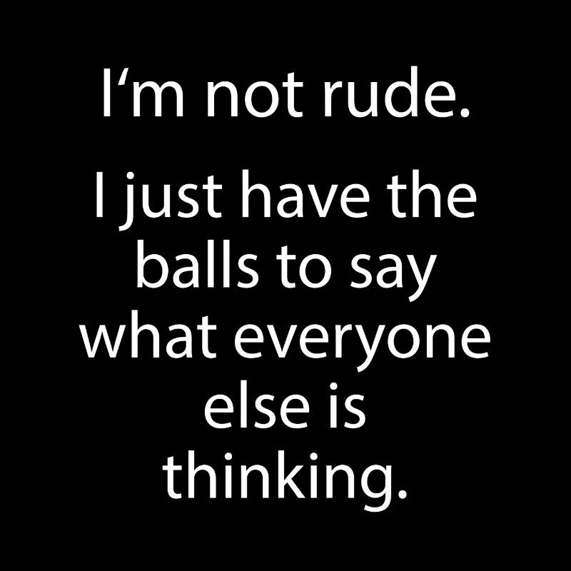 I Am Not Rude