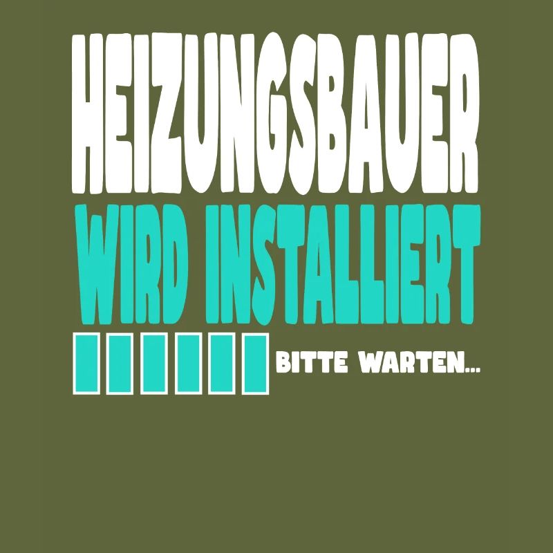 Heizungsbauer wird installiert