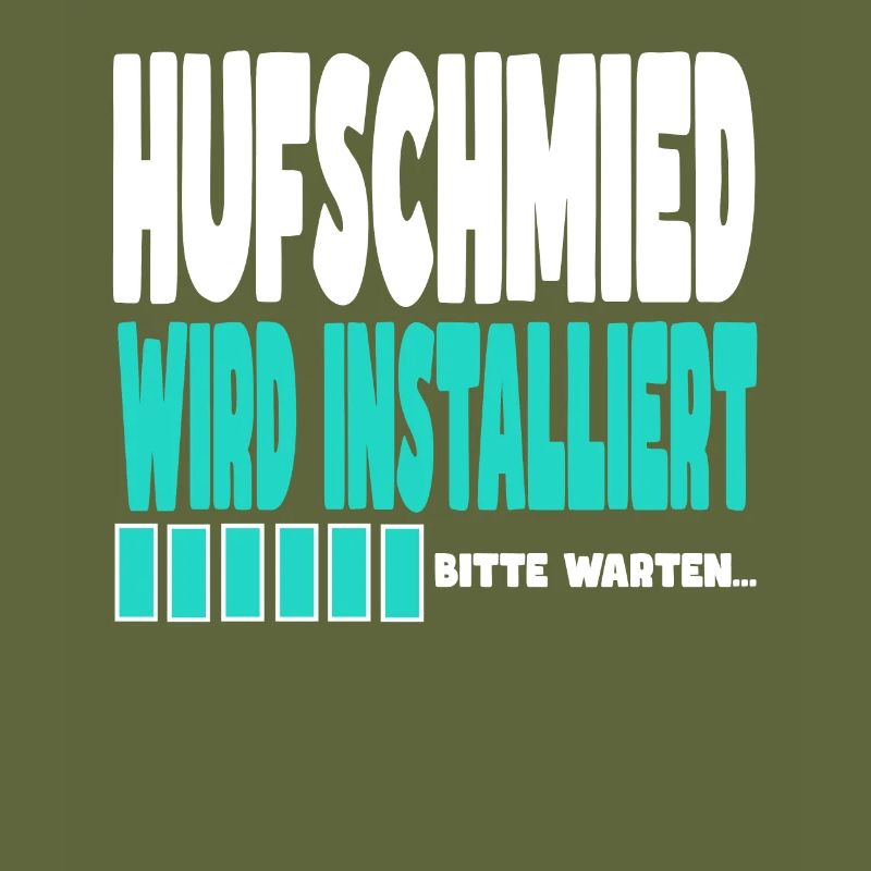 Hufschmied wird installiert