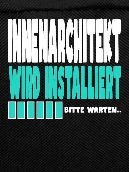 Innenarchitekt wird installiert