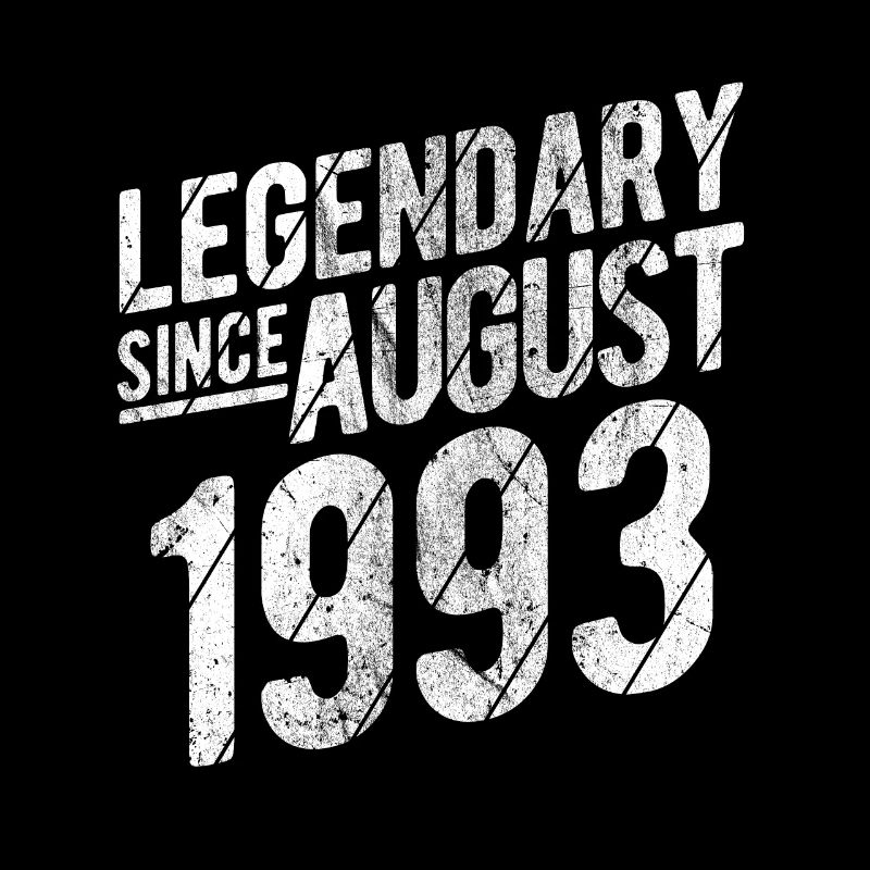 30th Birthday Gift Legendary Since August 1993 30