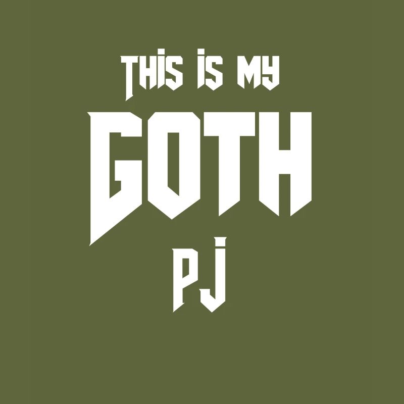 Gothic lovers this is my goth PJ