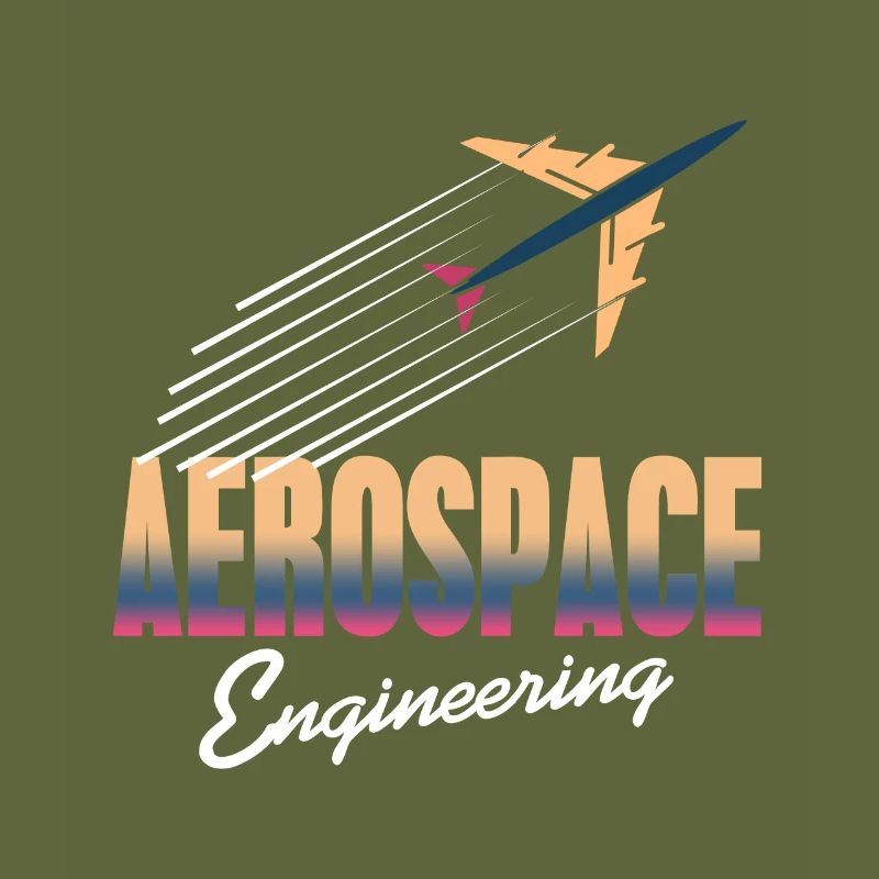 Retro Aerospace Engineering Awesome Cool Present