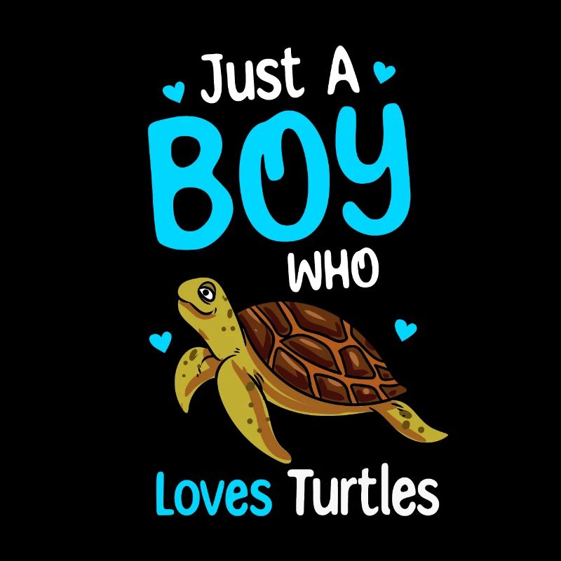 Nur Ein Junge, Der Schildkröten Liebt