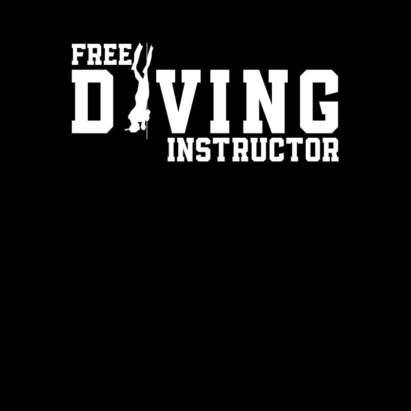 Free Diving Instructor Funny Freediving Diver
