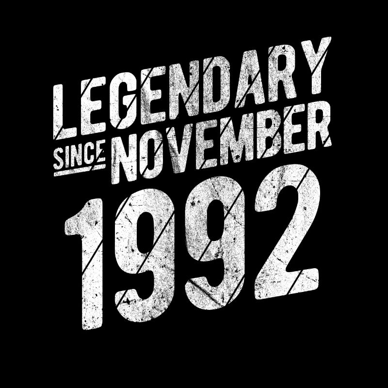 30th Birthday Gift Legendary Since November 1992 3