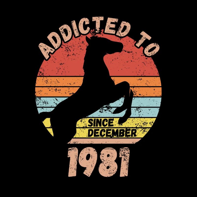 Birthday Horses Riding December 1981