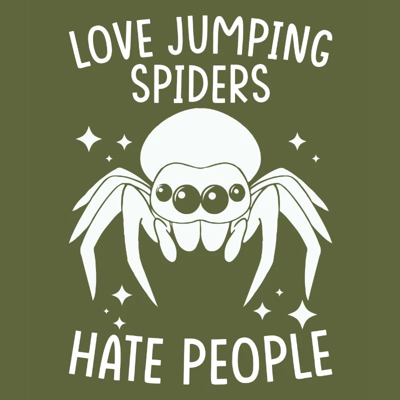 Jumping Spider Saying