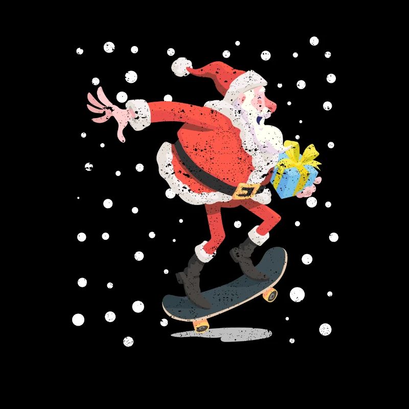 Weihnachtsmann Tricks Skateboard Weihnachten Skate