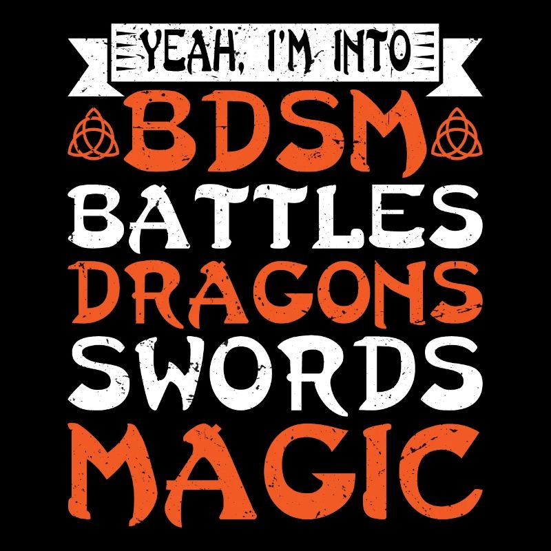 I'm Into BDSM, Battles Dragons Swords Magic