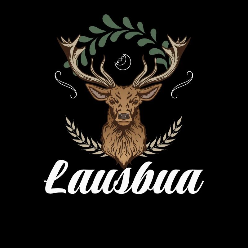 Lausbua Hirsch Lederhosen
