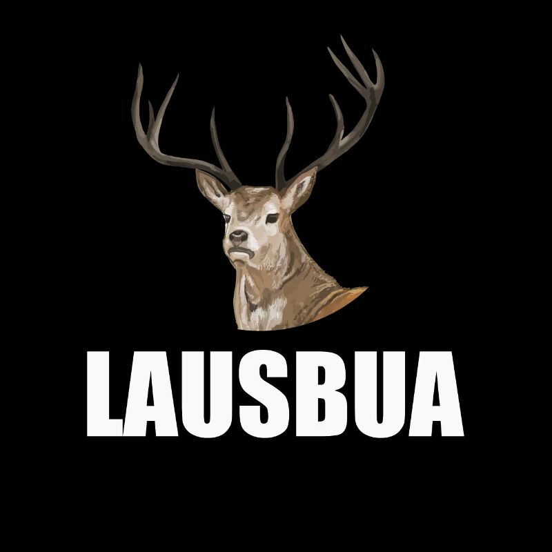 Lausbua Hirsch Lederhosen